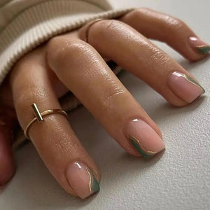 Short Ballet Wearable Fake Nails