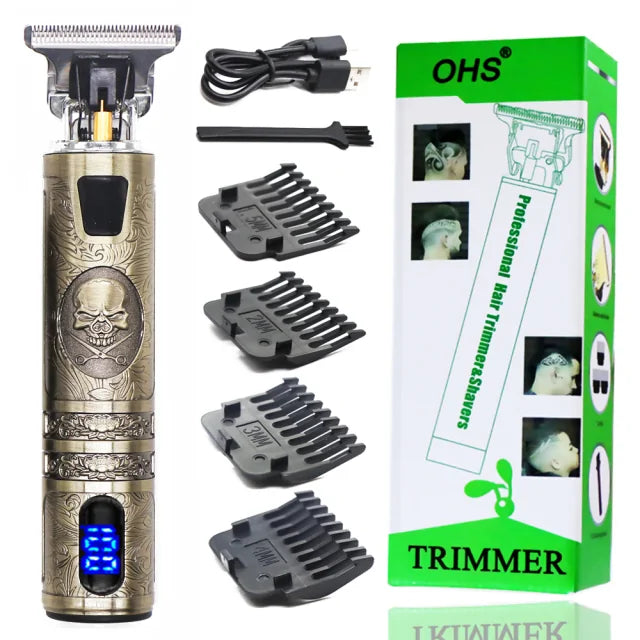 Electric Cordless Hair Cutting Machine Professional Hair Barber Trimmer For Men