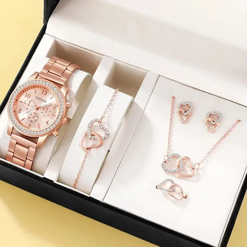 Rose Gold Luxury Watch Set – My Beauty Luxe display picture 1