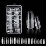 120Pcs Fake Nails American Capsule Gel X Coffin