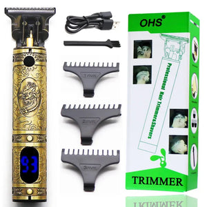 Electric Cordless Hair Cutting Machine Professional Hair Barber Trimmer For Men