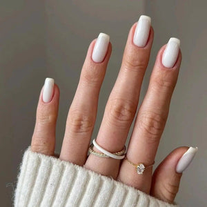 Short Ballet Wearable Fake Nails