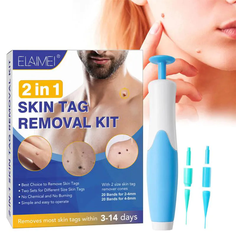 2 In 1 Kit Micro Skin Tag Removal Device