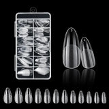 120Pcs Fake Nails American Capsule Gel X Coffin