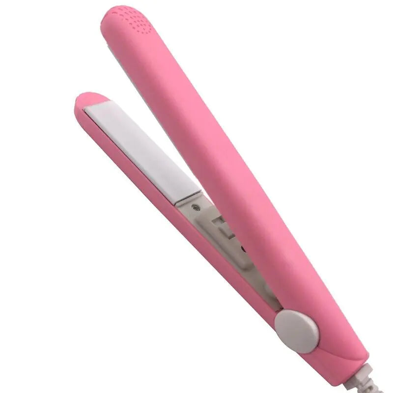 Mini Portable Hair Iron Hair Straightener Curler Professional Hair Irons Ceramic