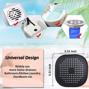 Hair Filter Sink Hair Drain Catcher Bathtub Shower