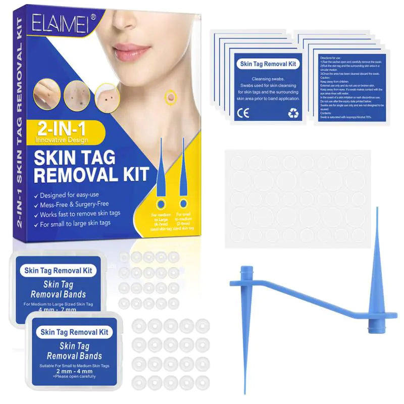 2 In 1 Kit Micro Skin Tag Removal Device